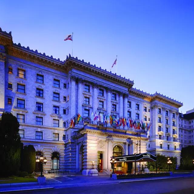 Fairmont hotel exterior