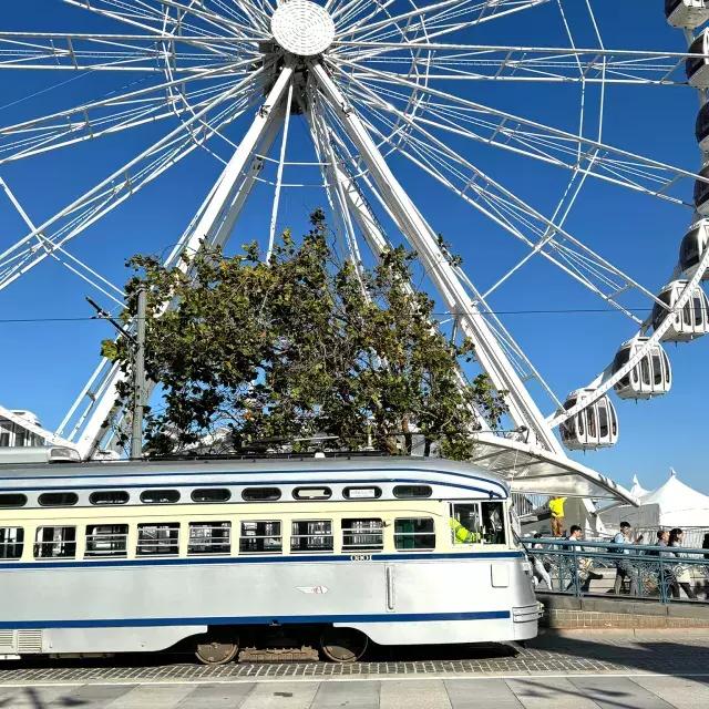 A roda SkyStar em Fisherman's Wharf